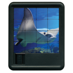 Manta ray puzzle front